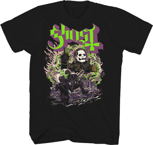 Ghost Fog T-shirt 1x Large Black - Ghost Fog T-shirt 1x Large Black - Apparel