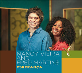 the album cover for Nancy Vieira  / Martins,Fred - Esperanca