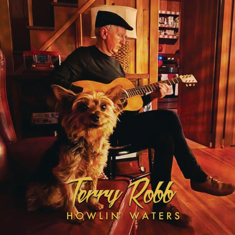 the album cover for Terry Robb - Howlin' Waters