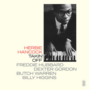 the album cover for Herbie Hancock - Takin' Off