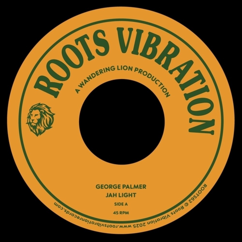 the album cover for George Palmer - Jah Light (Ep)