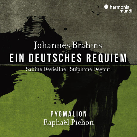 the album cover for Raphael Pichon  / Pygmalion - Brahms: Ein Deutsches Requiem