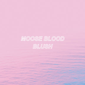 the album cover for Moose Blood - Blush - Blue (Blue) [Colored Vinyl]