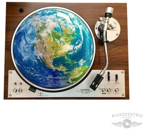 the album cover for Planet Earth North America Turntable Slip Mat - Planet Earth North America Turntable Slip Mat