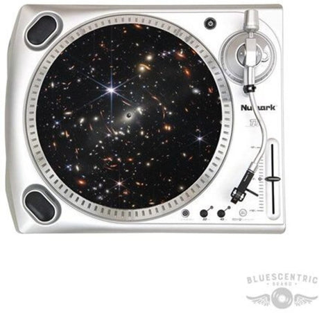 the album cover for James Webb's First Deep Field Turntable Slip Mat - James Webb's First Deep Field Turntable Slip Mat