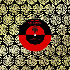 the album cover for Roy Ayers  / Soulsociety - Feed Me Your Love / Funky Nassau