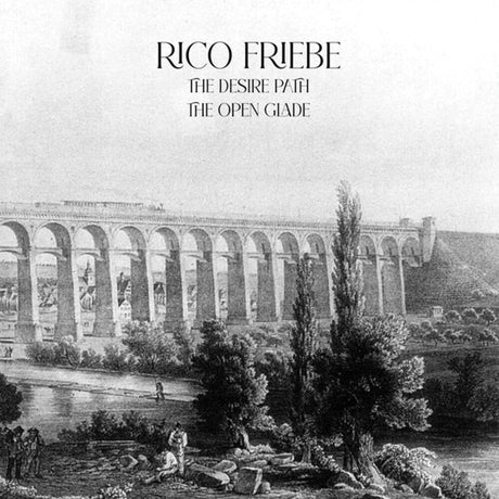 the album cover for Rico Friebe - Desire Path / Open Glade