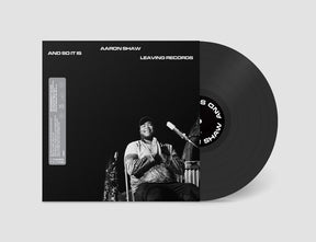 the album cover for Aaron Shaw - & So It Is