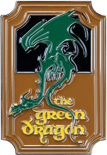 Fridge Magnet (enamel) - The Green Dragon - Fridge Magnet (enamel) - The Green Dragon - Collectibles
