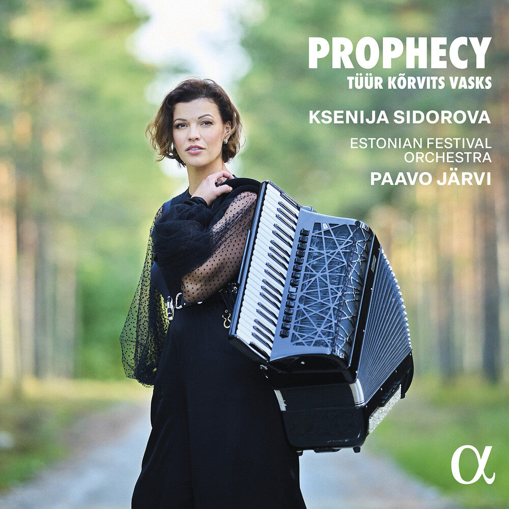 the album cover for Ksenija Sidorova - Prophecy
