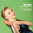 the album cover for Olga Pashchenko - Mozart: Pno Cons 6 8 & 18