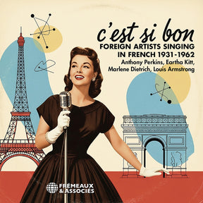 the album cover for C'est Si Bon - Foreign Artists Singing In French 1 - C'est Si Bon - Foreign Artists Singing In French 1
