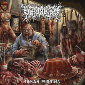 the album cover for Peelingflesh - Human Pudding