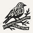 the album cover for Dub Dynasty / Brain Damage / Tenastelin - Spirit World (Ep)