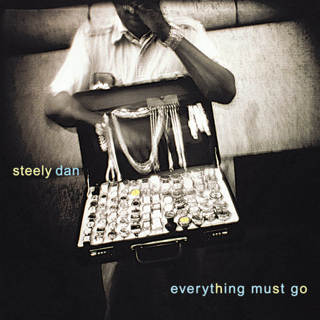 the album cover for Steely Dan - Everything Must Go [Clear Vinyl]