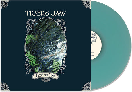 the album cover for Tigers Jaw - Lost On You - Blue (Blue) [Colored Vinyl]