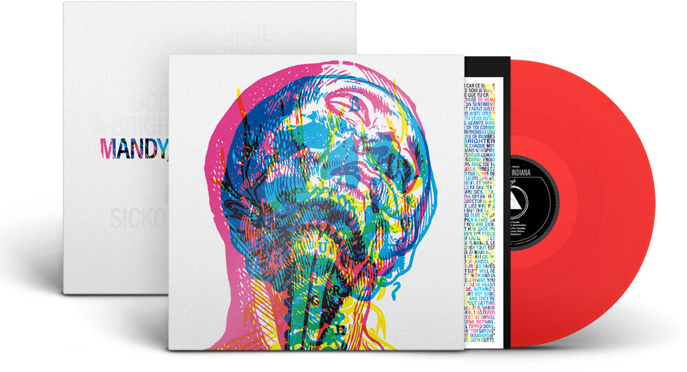 the album cover for Mandy, Indiana - Urgh (Blue) [Colored Vinyl] (Grn) (Red)