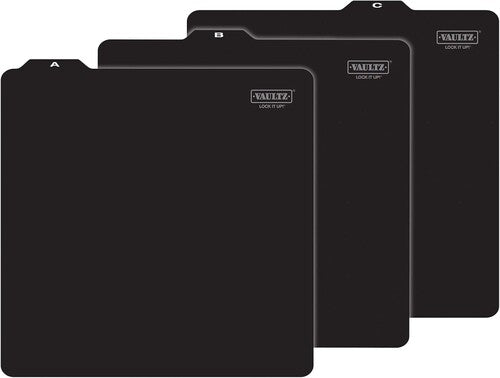 Vaultz 12 Vinyl Lp Divider Cards A-z Guides Blk - Vaultz 12 Vinyl Lp Divider Cards A-z Guides Blk - Vinyl Accessories