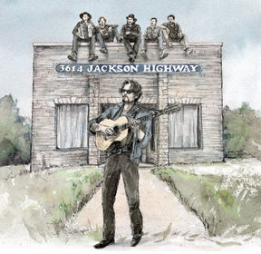 the album cover for Lindell, Jesper - 3614 Jackson Highway