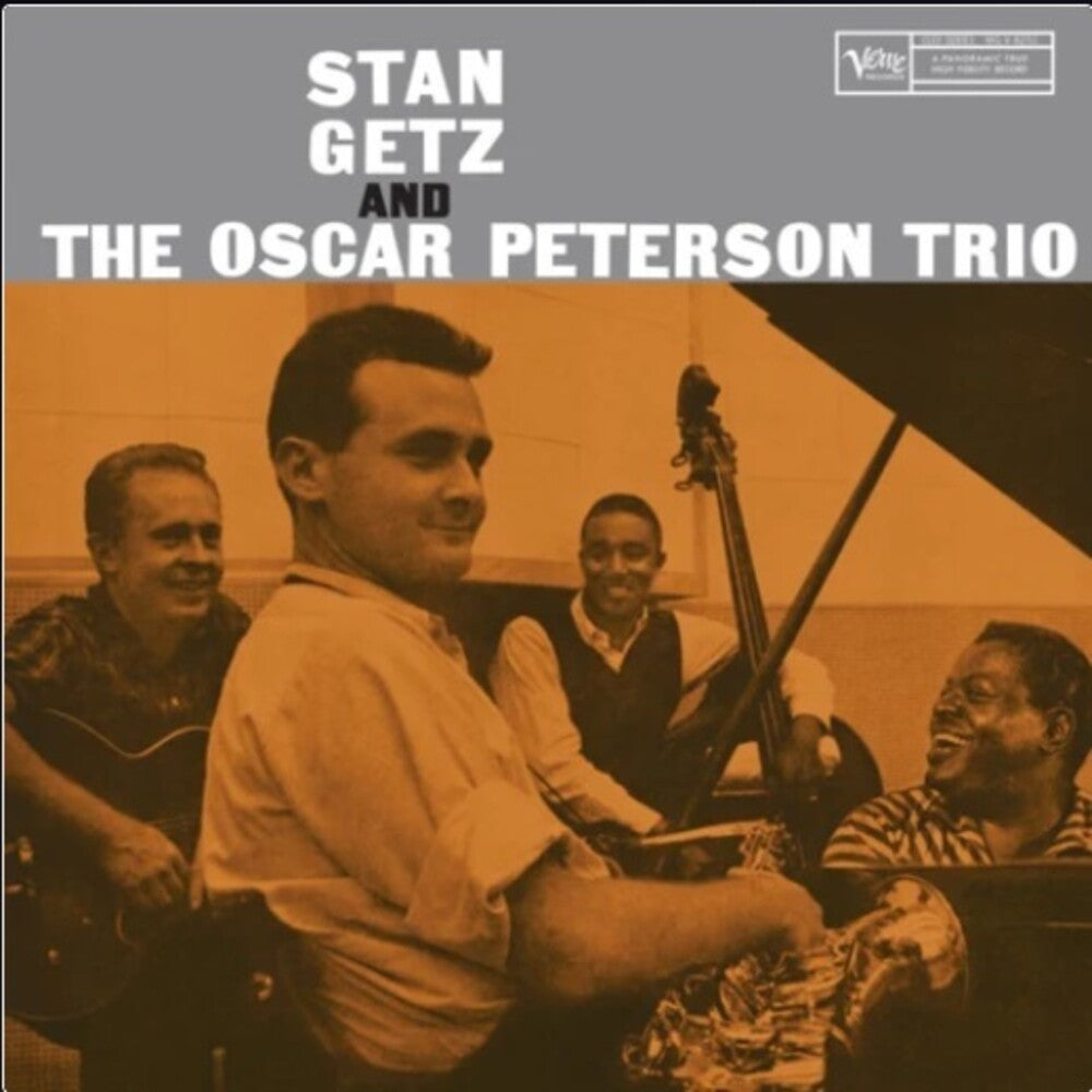 the album cover for Stan Getz  / The Oscar Peterson Trio - Stan Getz And The Oscar Peterson Trio [180 Gram]