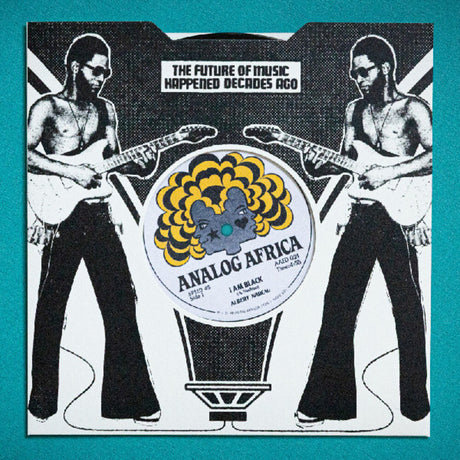 the album cover for Am Black / Forward Ever (Analog Africa 45) / Var - Am Black / Forward Ever (Analog Africa 45) / Var
