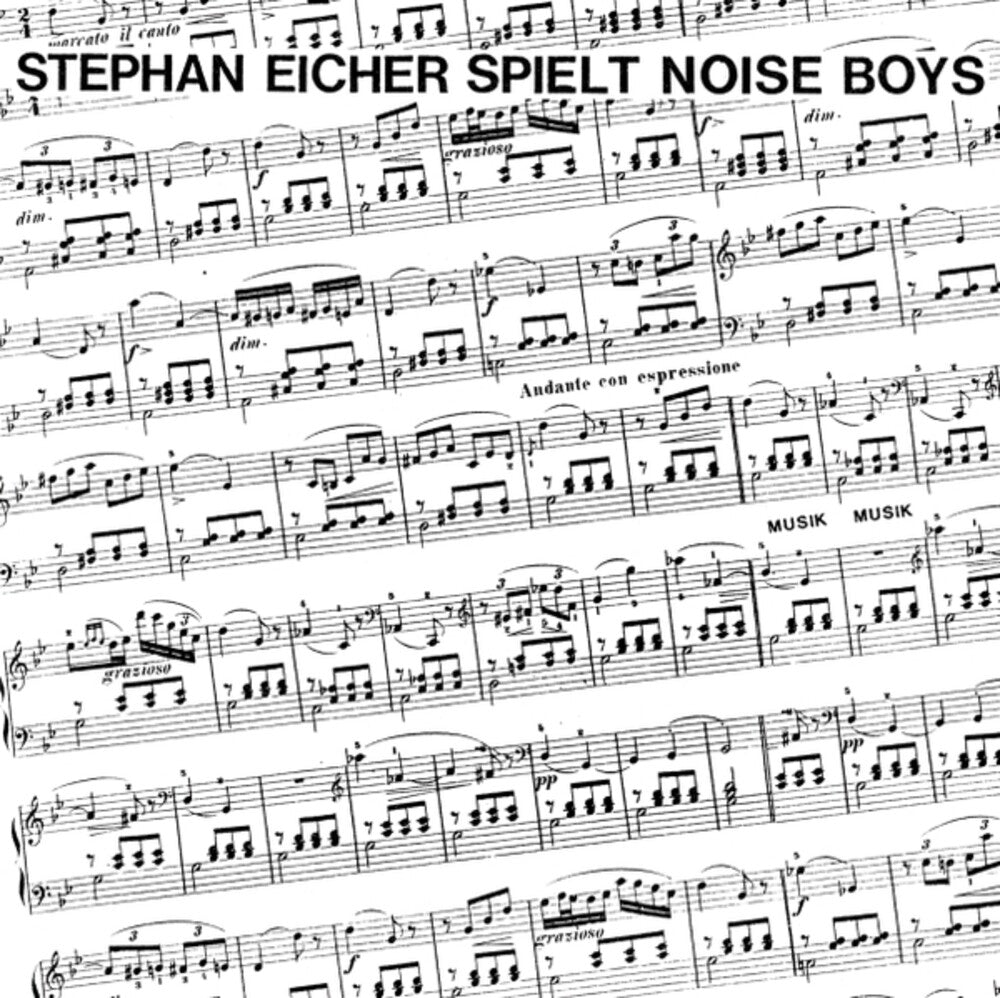 the album cover for Stephan Eicher - Spielt Noise Boys [White Colored Vinyl]