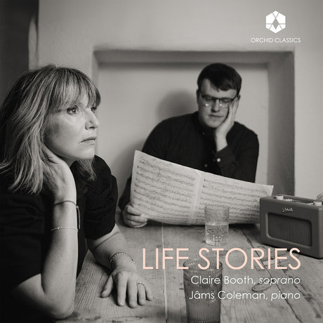the album cover for Claire Booth / Coleman,Jams - Life Stories