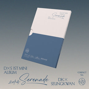the album cover for DxS (SEVENTEEN) - DxS 1st Mini Album ‘Serenade’ [COMPACT Ver.]