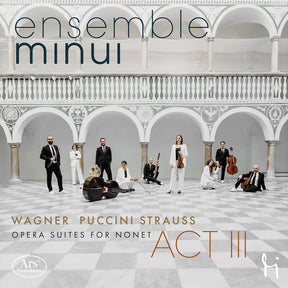 the album cover for ensemble minui - Act Iii