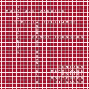 the album cover for Janne Thomsen - Mosaique Danoise: Works By Bentzon Henriques