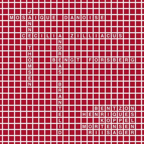 the album cover for Janne Thomsen - Mosaique Danoise: Works By Bentzon Henriques