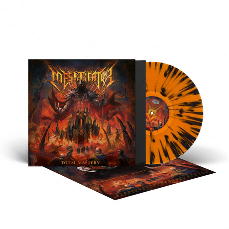 the album cover for Messticator - Total Mastery - Orange/Black (Blk) [Colored Vinyl] [Limited Edition]