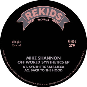 the album cover for Mike Shannon - Off World Synthetics (Ep)