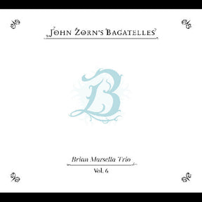 the album cover for John Zorn - Bagatelles Vol 6: Brian Marsella Trio