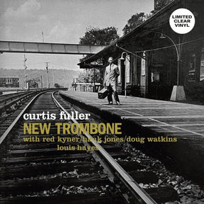 the album cover for Curtis Fuller - New Trombone [Clear Vinyl]