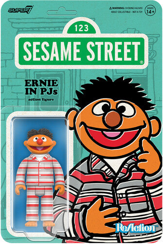 Sesame Street Reaction Figures Wave 06 - Ernie (pj - Sesame Street Reaction Figures Wave 06 - Ernie (pj - Collectibles