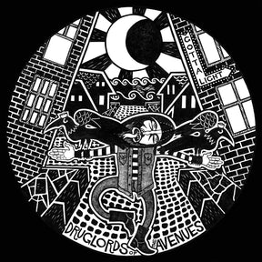the album cover for Druglords Of The Avenues - Gotta Light