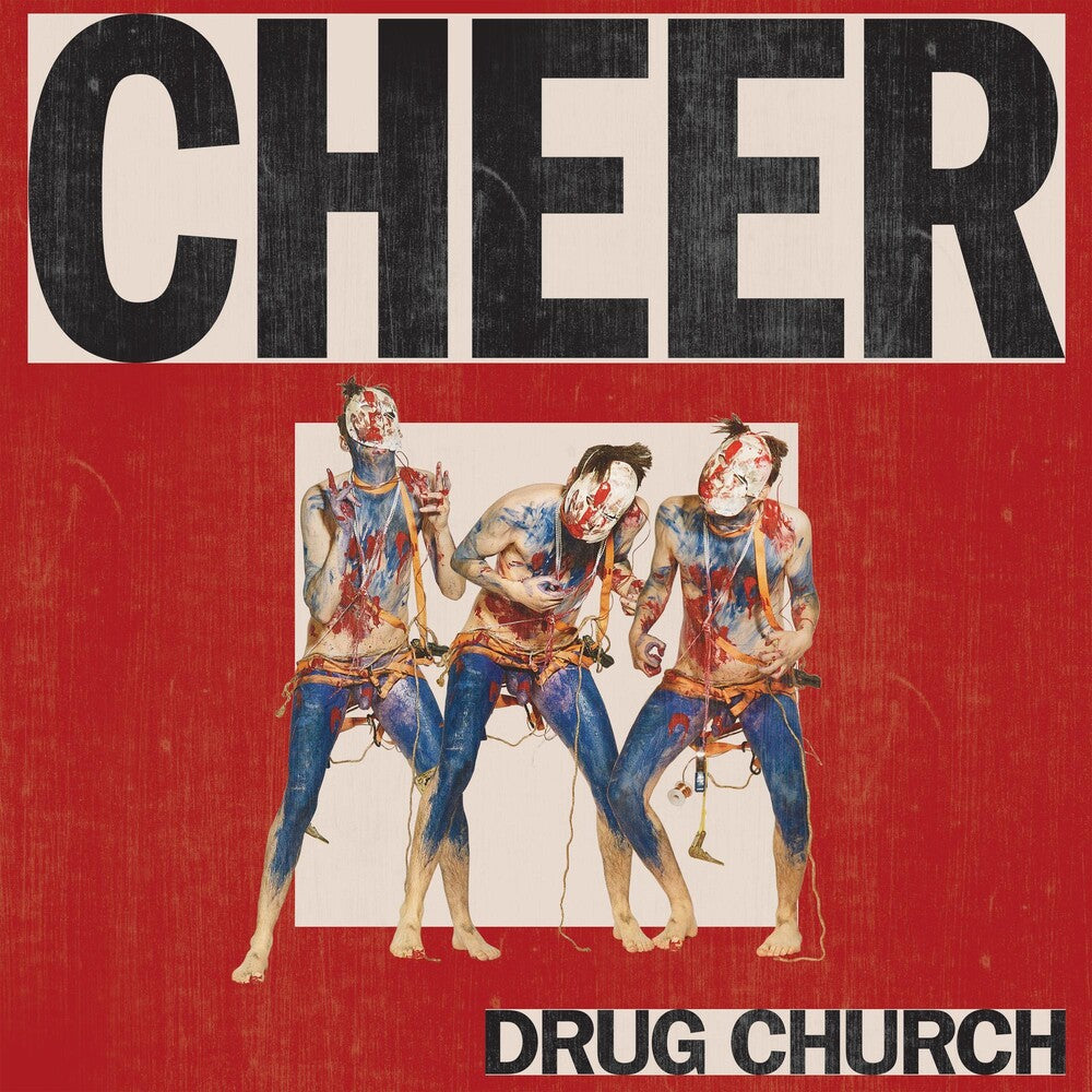 the album cover for Drug Church - Cheer [Colored Vinyl] (Wht) (Bice) (Spla)