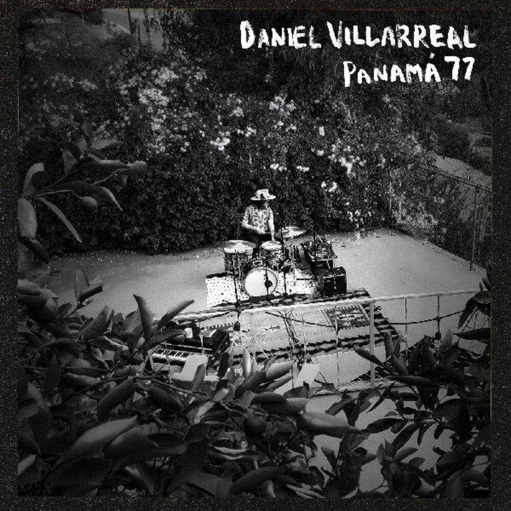 the album cover for Daniel Villarreal - Panama 77 (Blue) [Colored Vinyl] [Limited Edition]