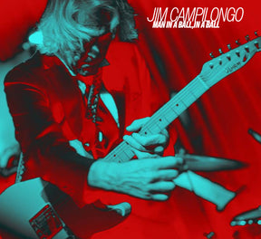 the album cover for Jim Campilongo - Man In A Ball In A Ball