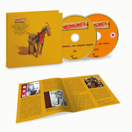 the album cover for Carter The Unstoppable Sex Machine - Straw Donkey - The Complete Singles