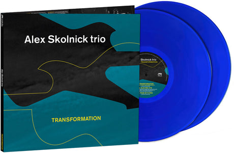 the album cover for Alex Skolnick Trio - Transformation [Blue]