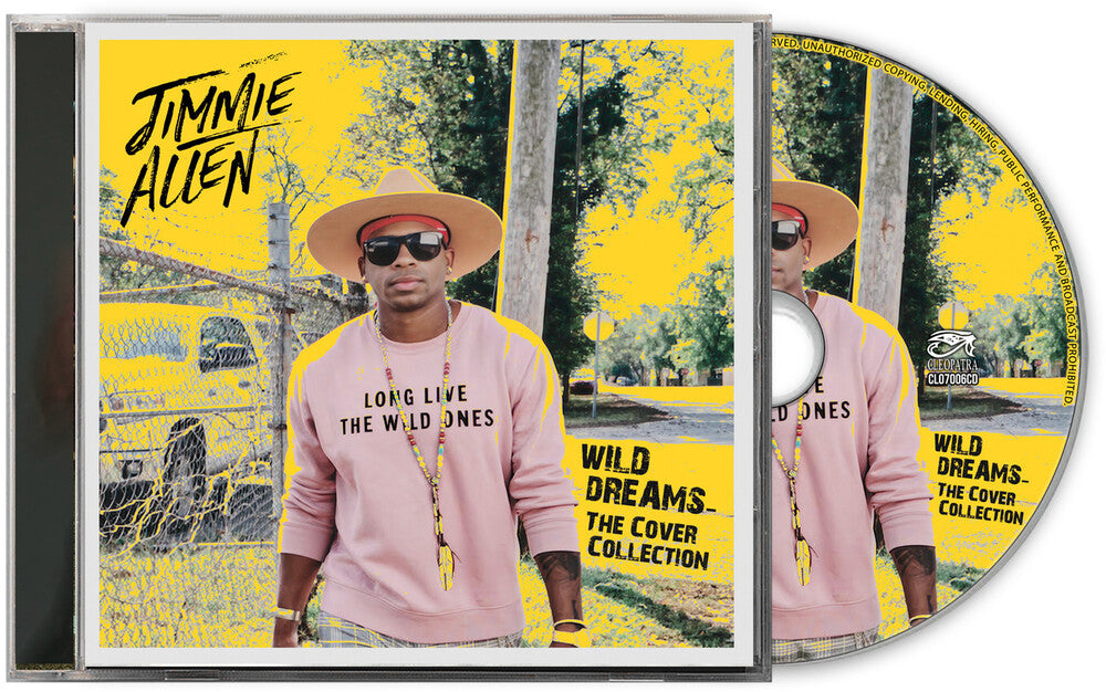 the album cover for Jimmie Allen - Wild Dreams: The Cover Collection