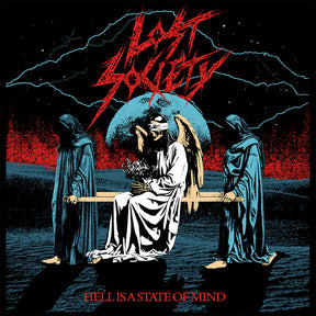 the album cover for Lost Society - Hell Is A State Of Mind (Jewl)