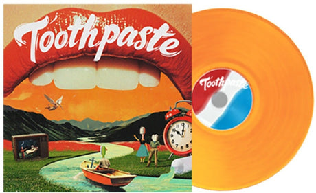 the album cover for Crystal Tides - Toothpaste [Colored Vinyl] (Org) (Uk)