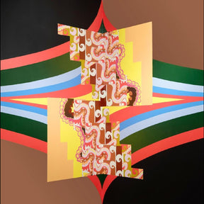 the album cover for Joshua Abrams - Music For Pulse Meridian Foliation