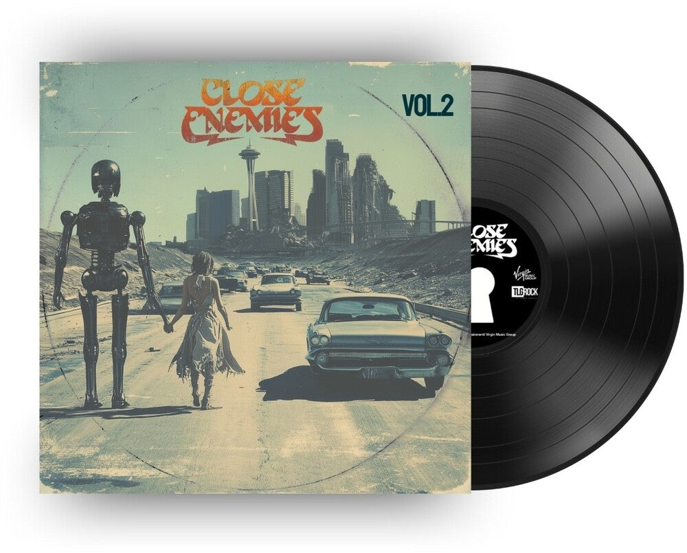 the album cover for Close Enemies - Close Enemies (Blk)
