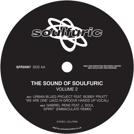 the album cover for Sound Of Soulfuric Vol. 2 / Various - Sound Of Soulfuric Vol. 2 / Various