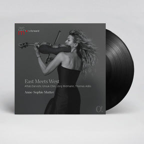 the album cover for Anne Mutter -Sophie - East Meets West