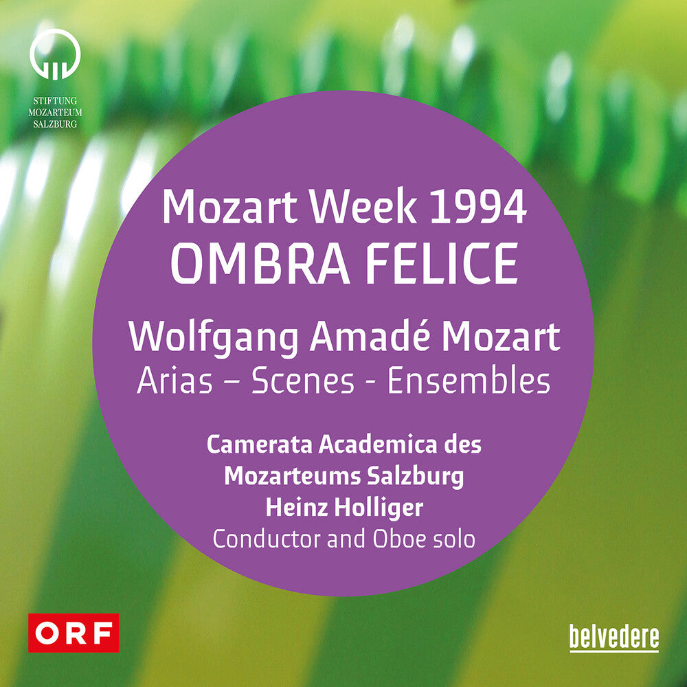 the album cover for Camerata Salzburg - Mozart Week 1994